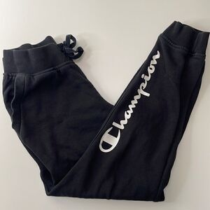 Champion jogger pants.  Size Large.  Sweatpants. Drawstring waist. Pockets.